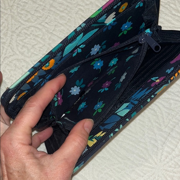 Vera Bradley Floral Patterned Wallet - Picture 7 of 7